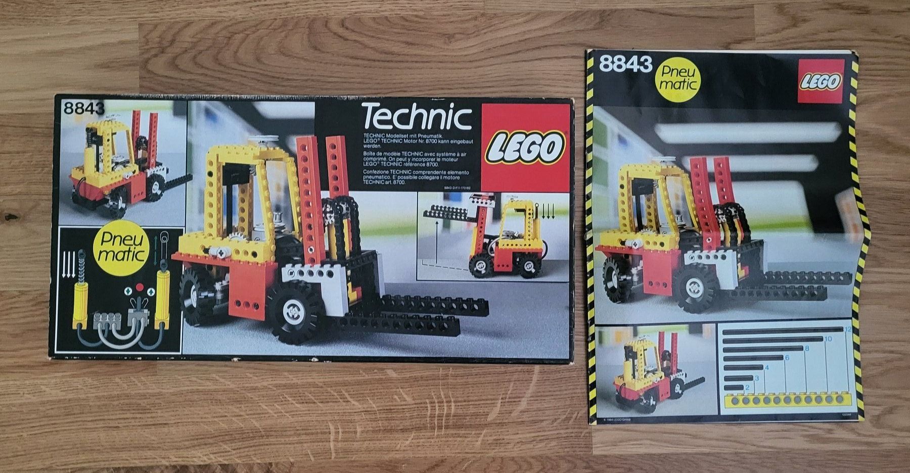 Technics Baukästen: Lego Technic 8843 Pneumatic Gabelstapler – Gebraucht aus Flaach von Thoemeli2 2