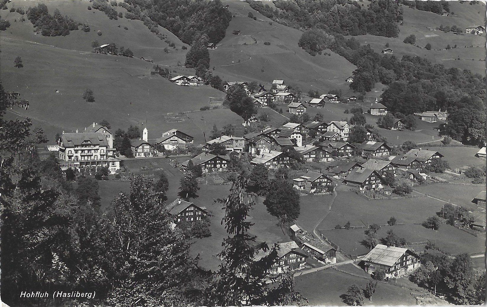 Cartoline postali: Hohfluh  (Hasliberg) – Usato da Bütschwil venduto da Jackson1A