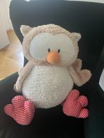 Süsse Stoff Eule, Nici, 80 cm, neuwertig