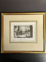 Kupferstich gerahmt + "Arco Degli Orefici" Giovanni Battista