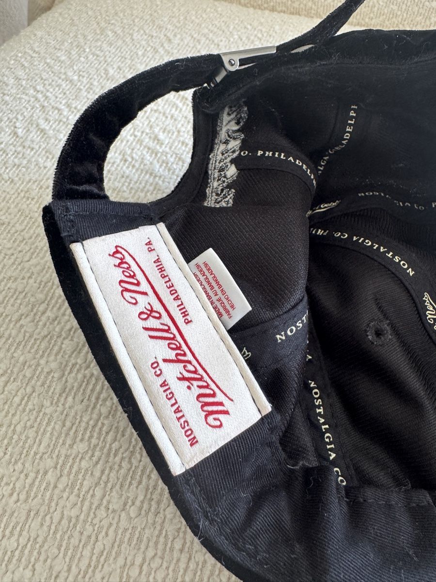 Mitchell & Ness Copricapi, berretti & cappellini: Mitchell & Ness Cap, schwarz, neuwertig – Nuovo (secondo la descrizione) da Frauenfeld venduto da reb_sy9k 3