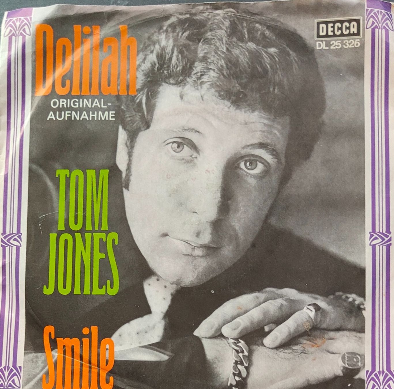Schallplatten: Vinyl-Single Tom Jones - Delilah – Gebraucht aus Langenthal von Modo39