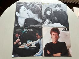 JOHN LENNON BEATLES YOKO ONO tolle Singles Kult Top Imagine