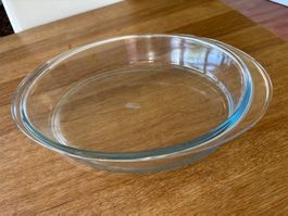 grosse PYREX Auflaufform Gratinform oval 32x25x6 cm