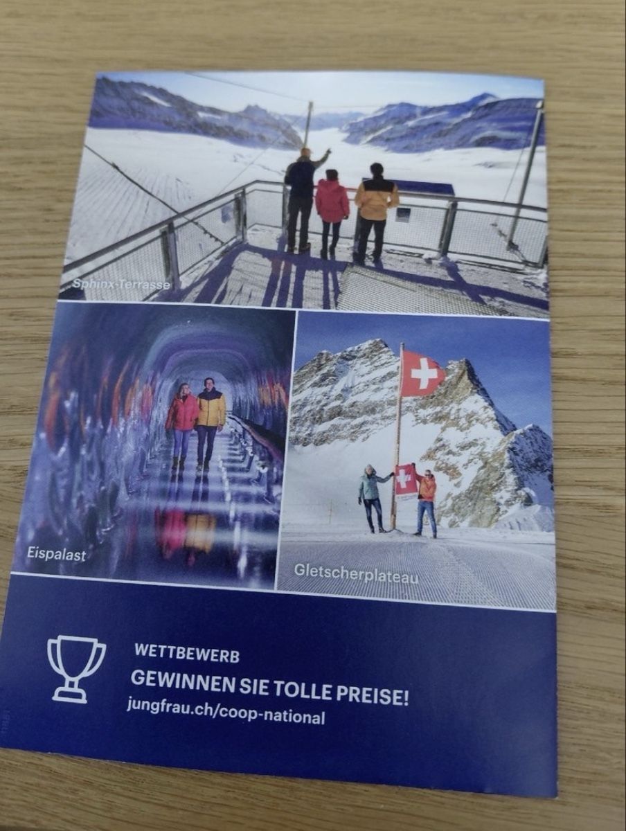 Buoni: Jungfraujoch Rabattcode Coop bis 50% – Nuovo e nell'imballaggio originale da Männedorf venduto da artheMISS 2