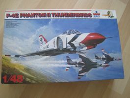 F 4 E Phantom Thunderbirds  ESCI 1 Auflage 1981 Bausatz 1/48