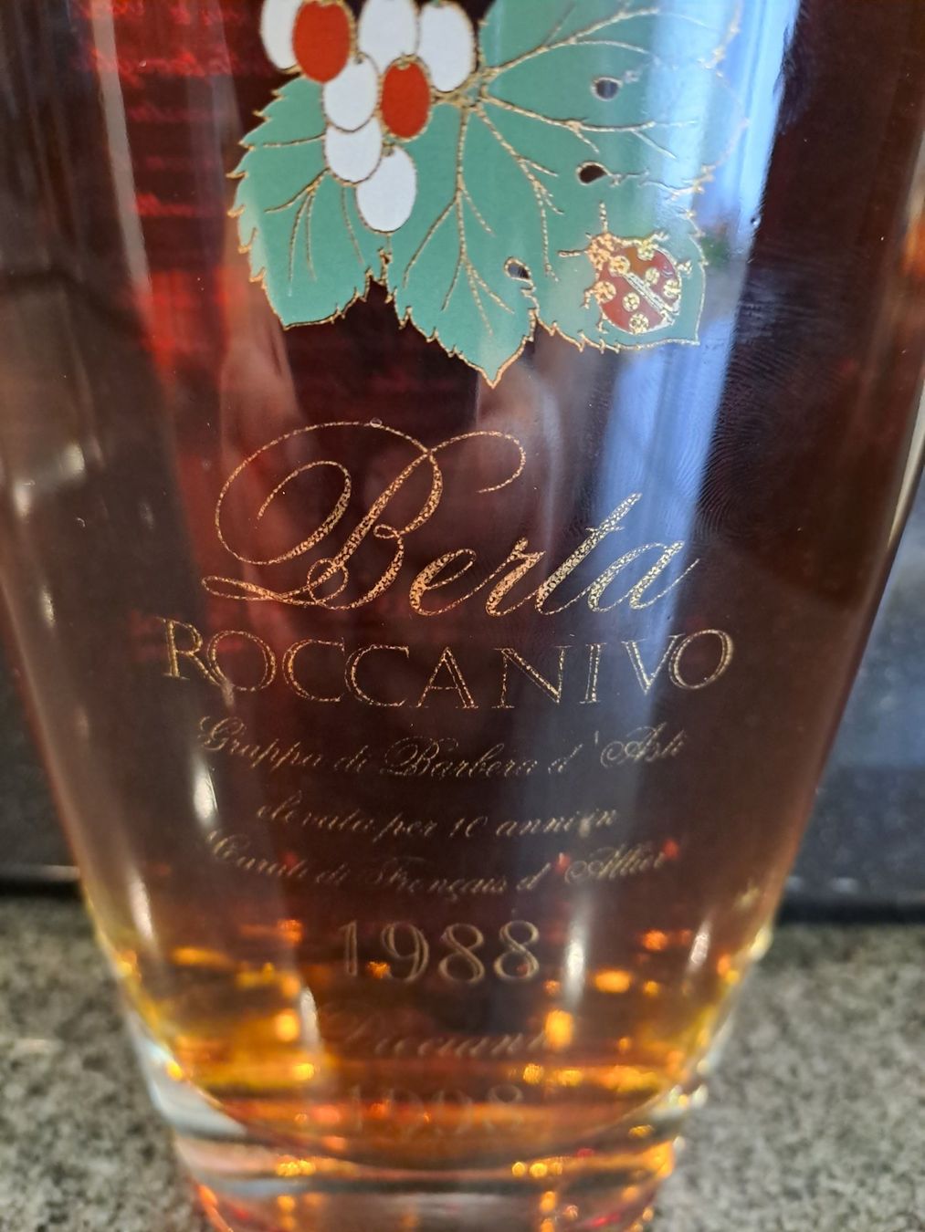 Berta Spirituosen: Berta Grappa Roccanivo 1988 – Neu und originalverpackt aus Elsau von Kellerraeumung 1