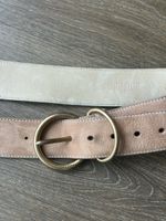 Miu Miu Ledergürtel, Gold Schnalle, Top!
