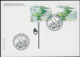 2024 - Tag der Briefmarke - Blockausschnitt - Combo Karte