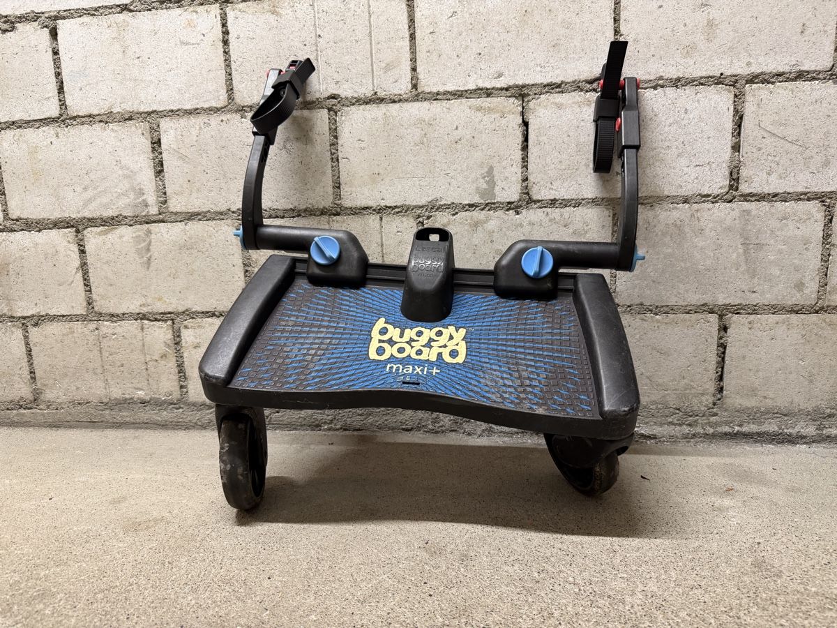 Lascal Accessori per carrozzine: Lascal BuggyBoard Maxi+ mit Sitz schwarz blau gebraucht – Usato da Zürich venduto da Hongxia 1