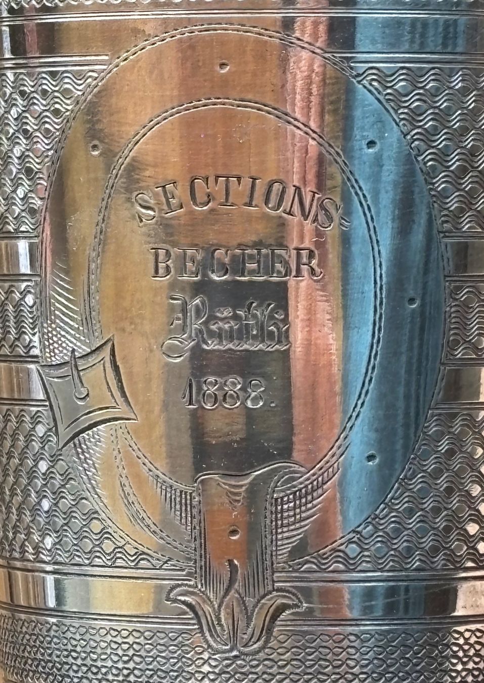 Altre raccolte & rarità: antiker SELECTIONS-BECHER Rütli 1888 – Usato da Lüchingen venduto da Eeizo 3