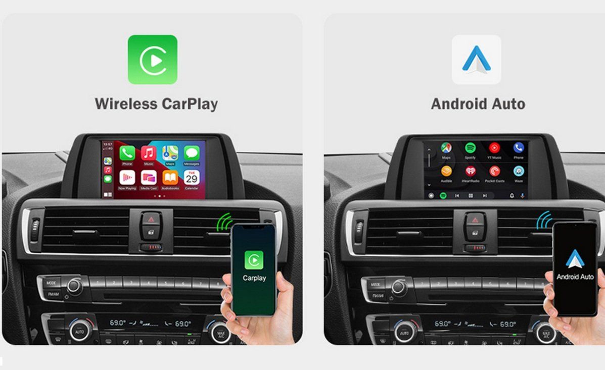 BMW Radios: BMW Apple CarPlay, Android Auto Smartphone BMW mit NBT – Neu und originalverpackt aus Rottenschwil von BSig1808