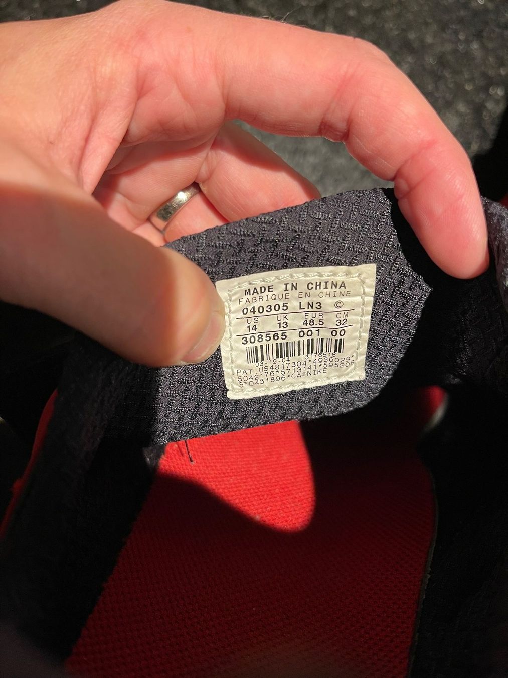 Jordan Scarpe da uomo: Jordan LX 2 Black/Red - Grösse 48.5 / US 14 – Usato da Buch am Irchel venduto da Sweetharth 5