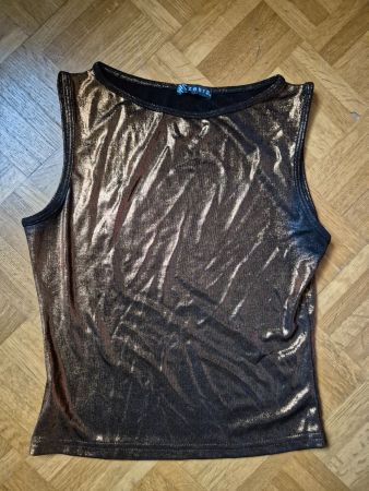 Shirt von Zebra, bronze glitzernd, Gr. S