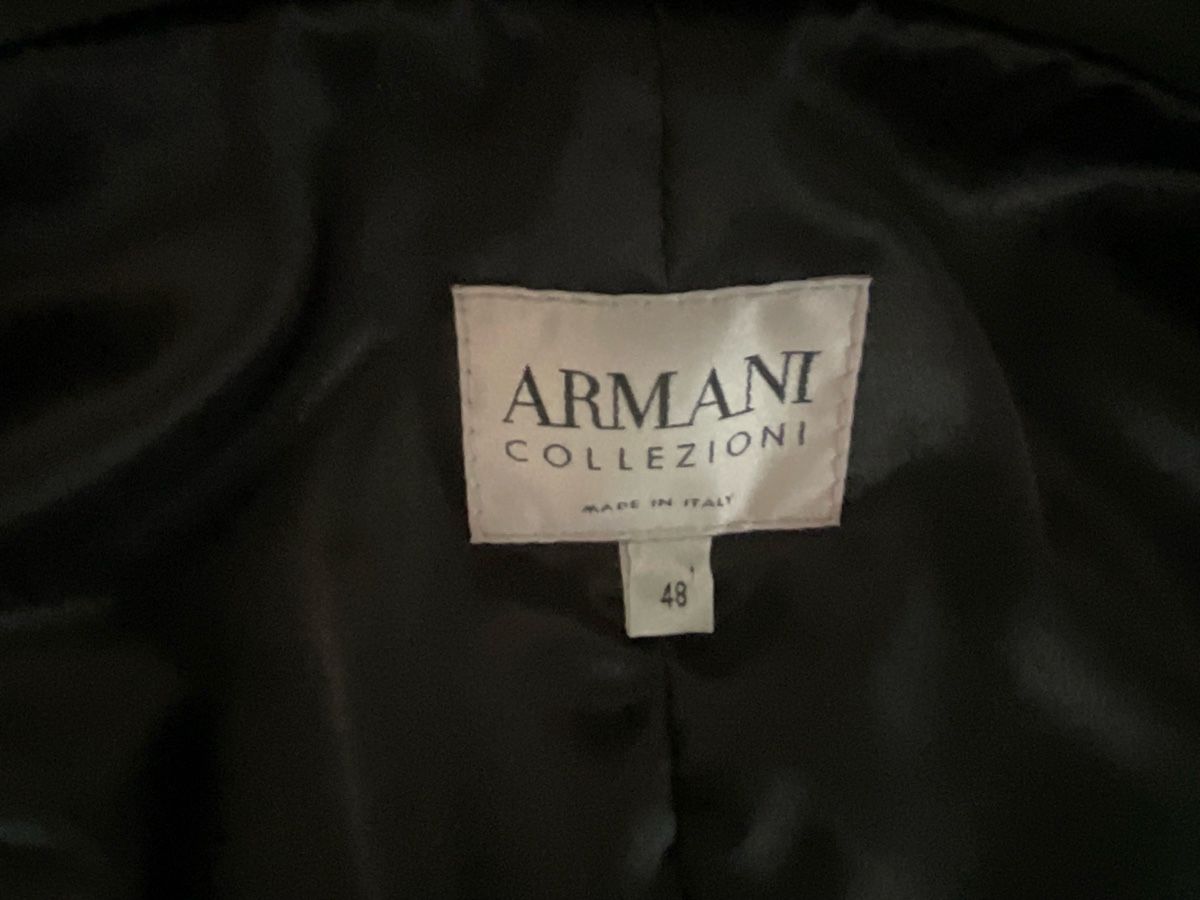 Armani Giacche: Armani Lederjacke grau in Grösse 40 – Usato da Mariastein venduto da u_n_6s5w 4