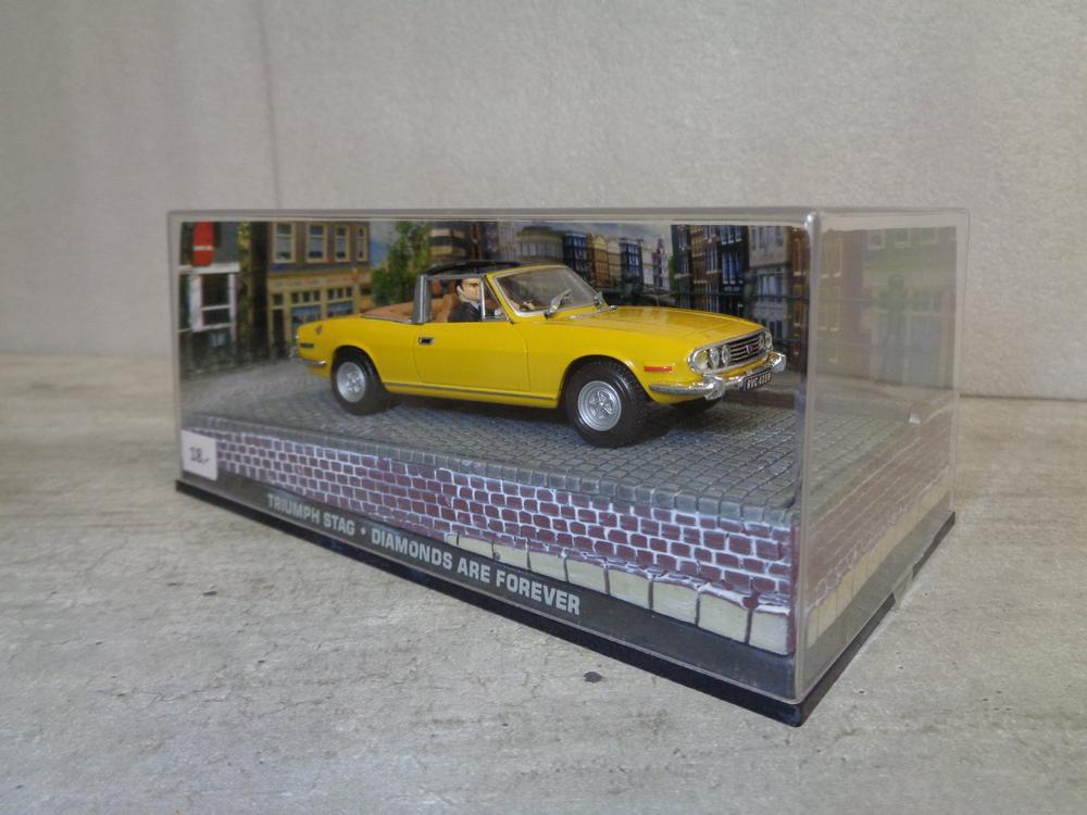 Altaya 1:43 Triumph STAG Diorama James Bond 007 | Kaufen auf Ricardo