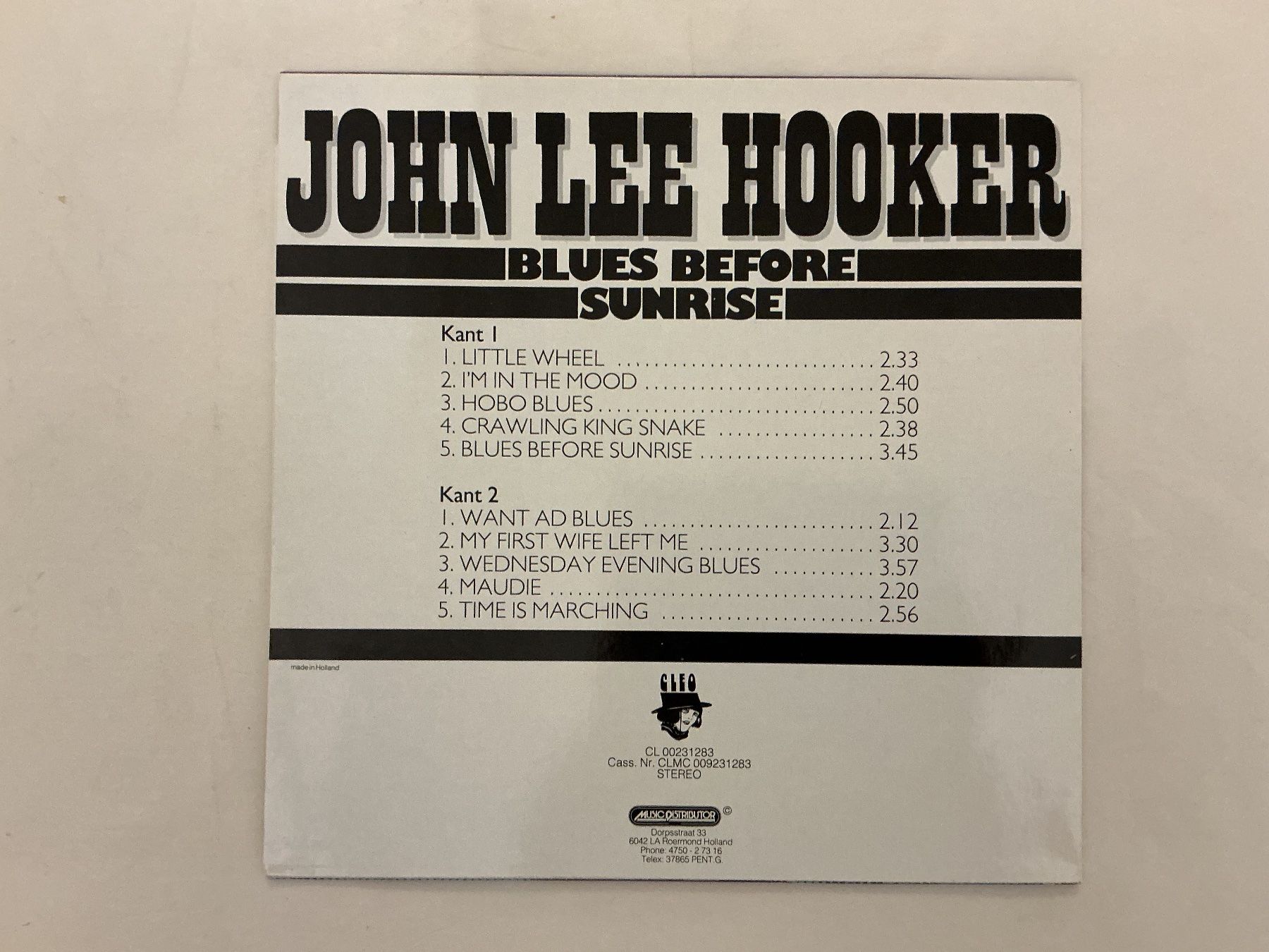 Schallplatten: John Lee Hooker LP - Blues Before Sunrise – Gebraucht aus Winterthur von Tumko_7_Vinyl 1
