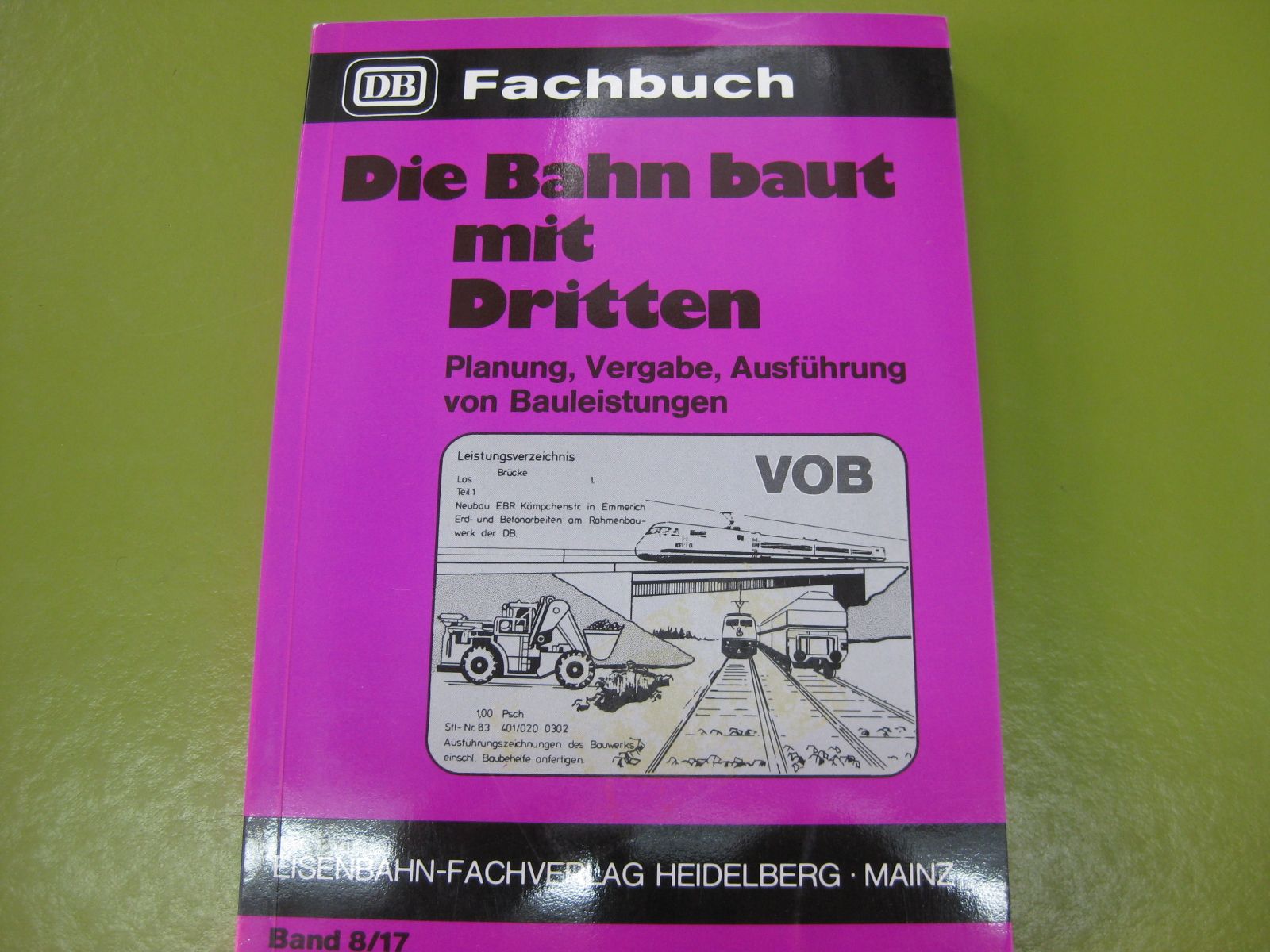 Bücher: Die Bahn baut mit Dritten – Gebraucht aus Malters von Marosko