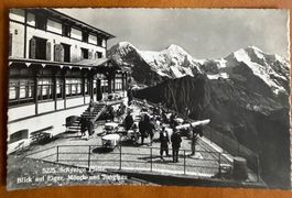 Schynige Platte - Terrasse animation 1946