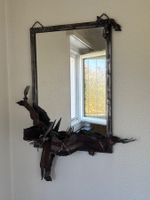 Wandspiegel Francois Metall Kunstobjekt gebraucht
