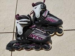 Hudora Rollerblades Inlineskates verstellbar 29 30 31 32