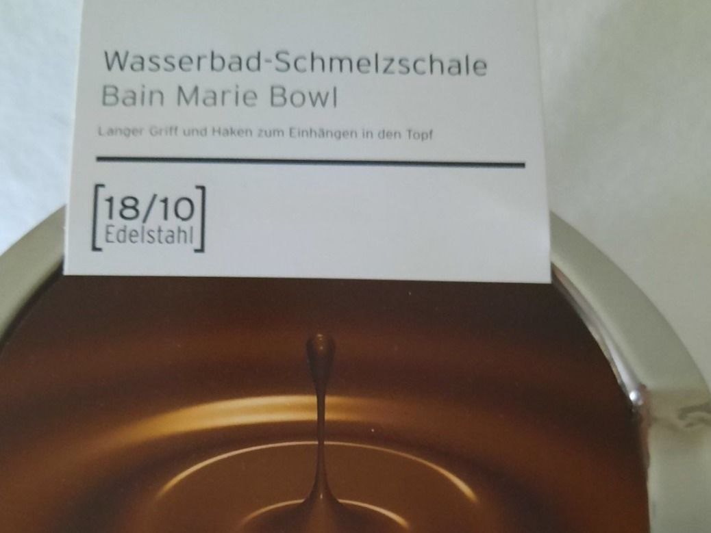 Tchibo Elettrodomestici da cucina: Wasserbad-Schmelzschale, Chromstahl – Nuovo e nell'imballaggio originale da Allschwil venduto da saphira012 3