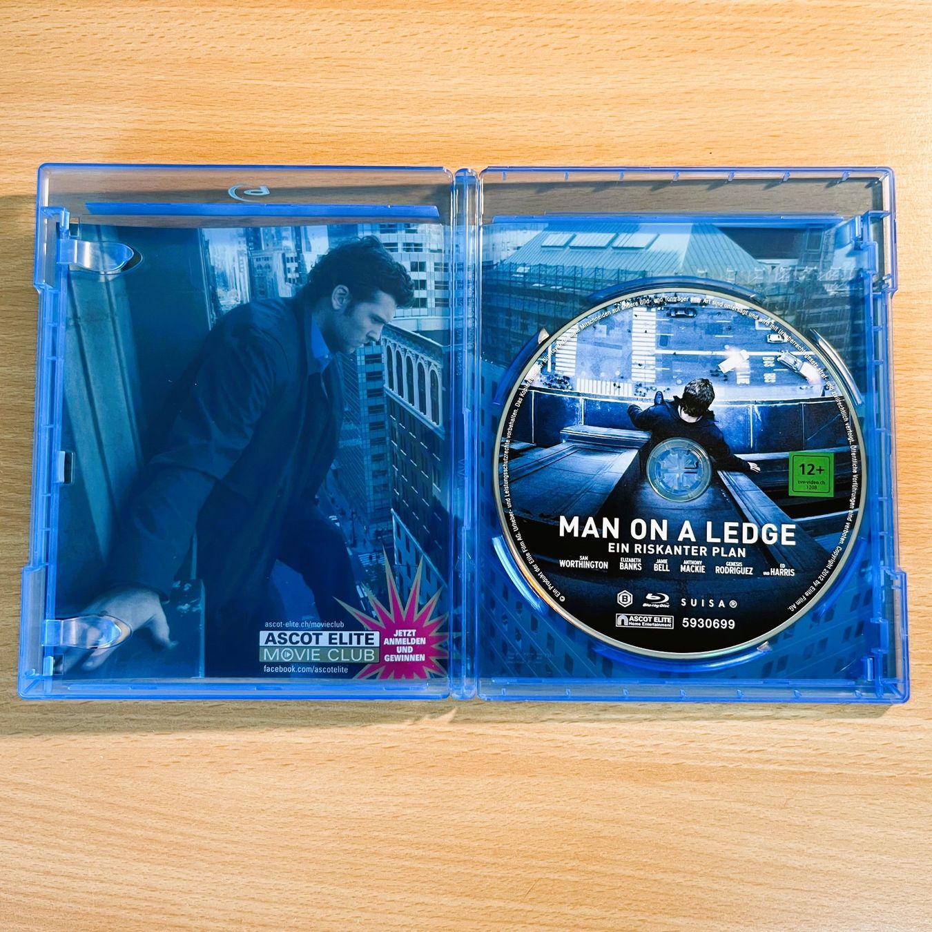 Tutti i DVDs: Blu-ray - Man on a Ledge - Sam Worthington – Usato da Amlikon-Bissegg venduto da allerlei-versand 1