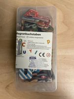 Magnetbuchstaben bunte Tiermotive 