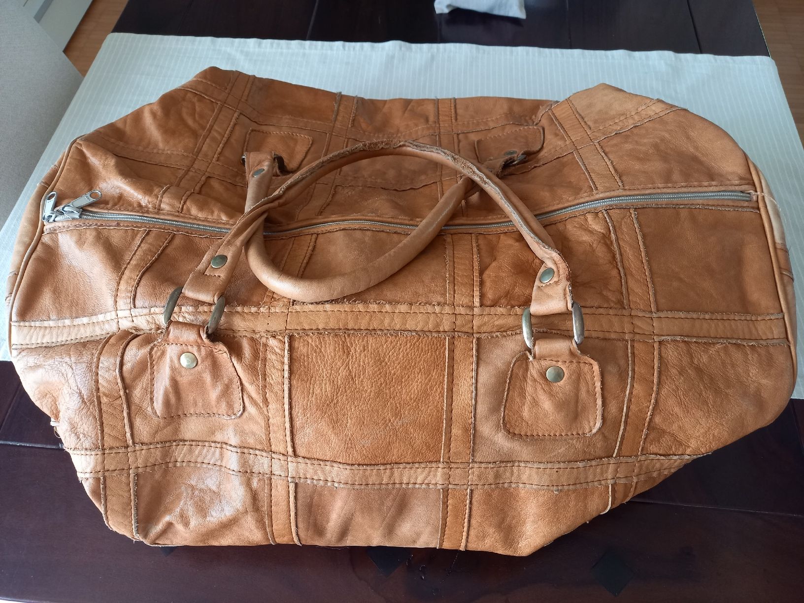 Taschen: Reisetasche, Leder  – Gebraucht aus Winterthur von leo_ywb7