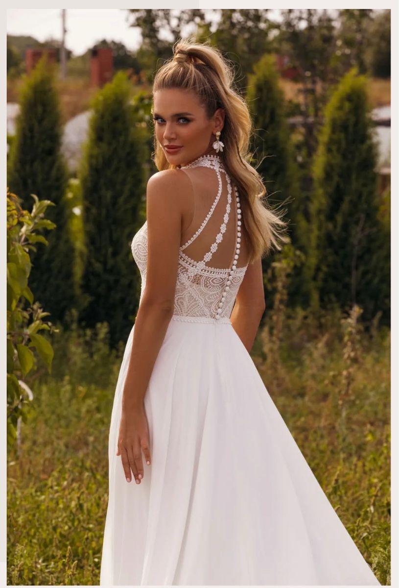 Kleider: Anna Sposa Brautkleid Dilis Gr.36 yvory – Neu (gemäss Beschreibung) aus Solothurn von Dudu92 2