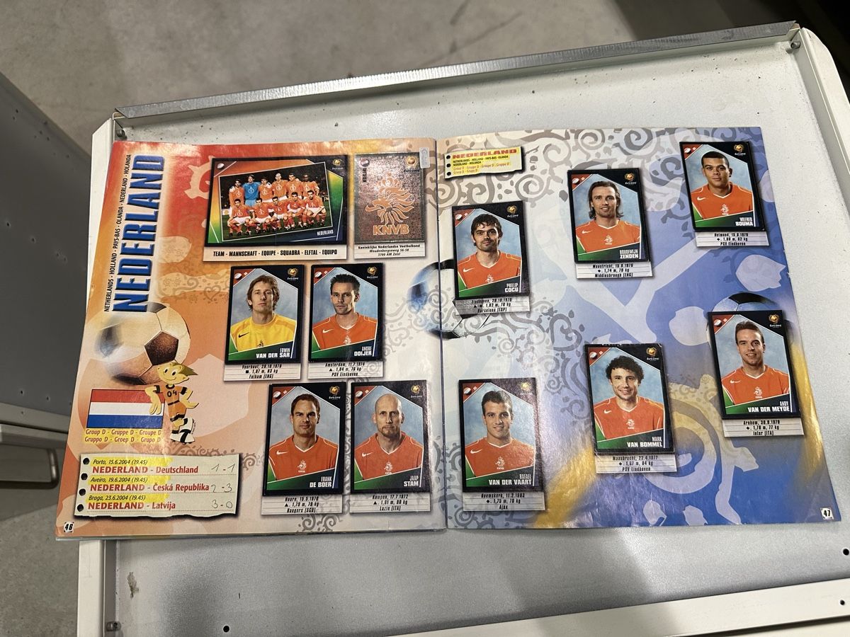 Panini Album: Panini Album Euro 2004 – Usato da Chur venduto da Sim7000 7