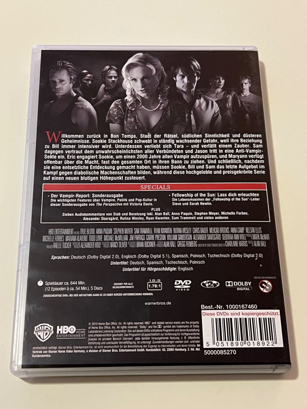 Tutti i DVDs: True Blood Staffel 2 DVD – Usato da Altstätten SG venduto da sheamus 1