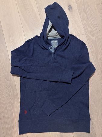 U.S. Polo Assn. Hoodie, Gr. M, Dunkelblau, Neu!