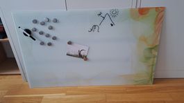 Glasmagnettafel 60cm x 100cm