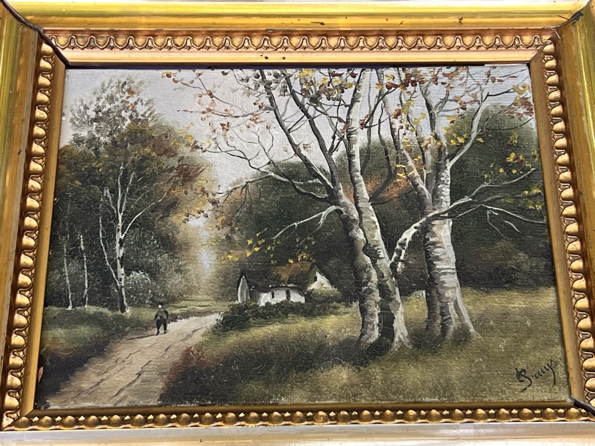 Dipinti: Ölgemälde Landschaft ,signiert (142) – Usato da Glattfelden venduto da maa_qcj8 1