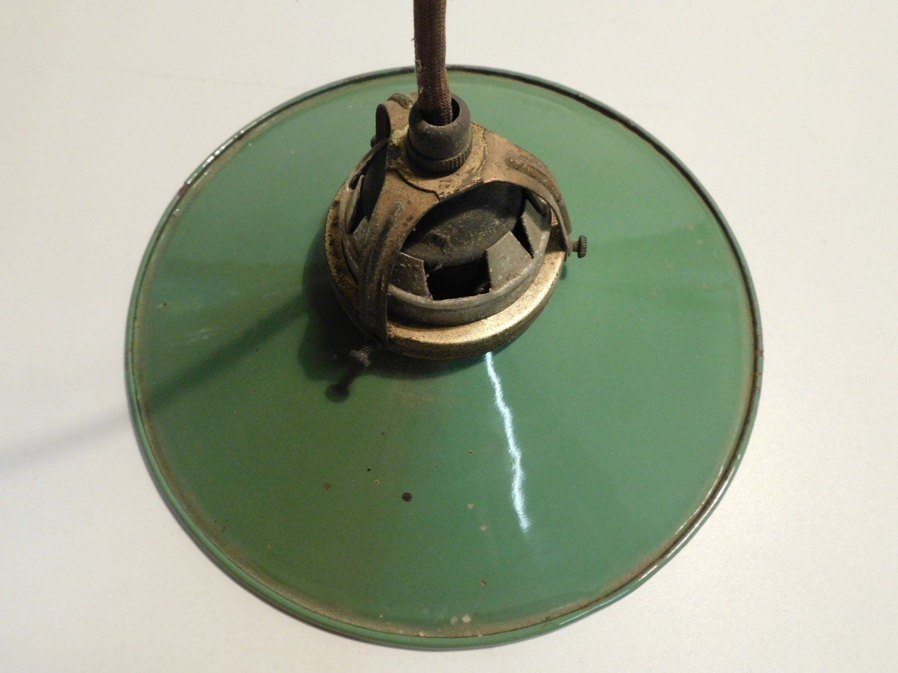 Lampadari & plafoniere: Lampe antike Email Deckenlampe Lampe – Usato da Sursee venduto da 76 5