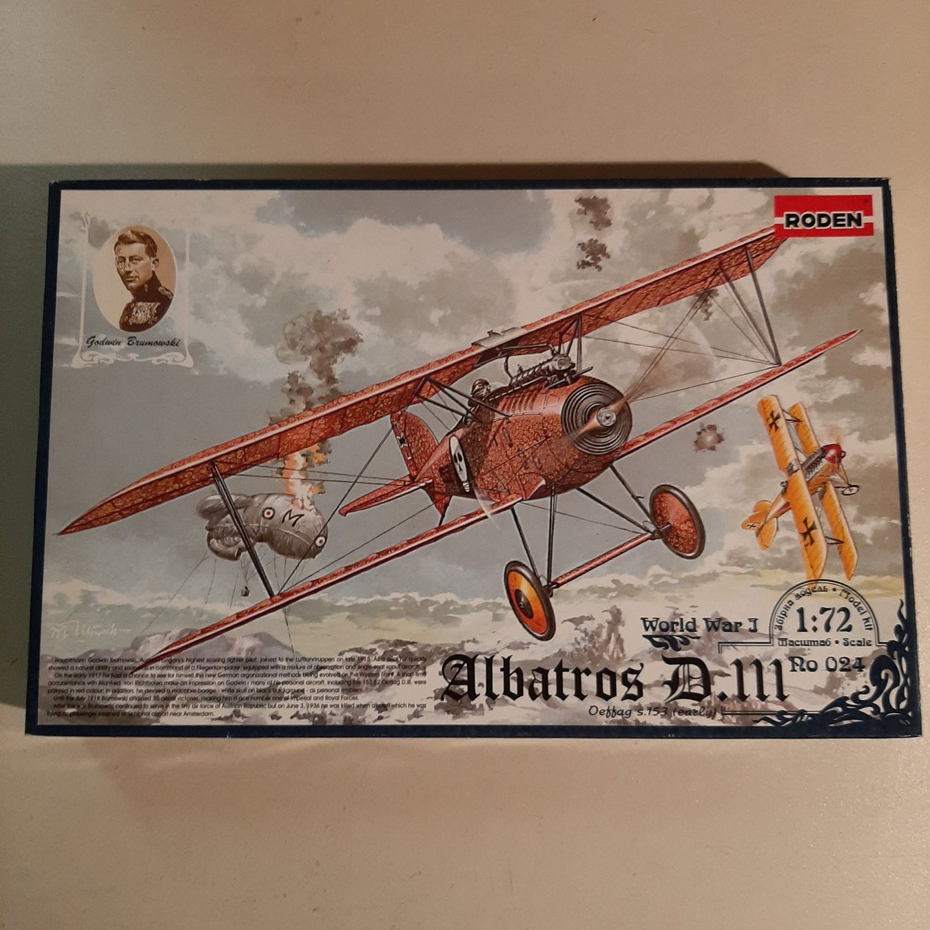 Kit di modellismo & Modellini statici: 307a ... Albatros D.III ... Roden Ro 024 – Nuovo (secondo la descrizione) da Bonstetten venduto da Benibanny59