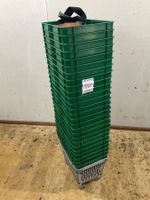 382 Posten Einkaufskörbe 26Stk. mit Spanngurten aus Liq.
