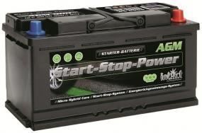 Autobatterie intAct Start-Stop AGM 90Ah