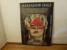 Plakat der Salvador Dali Ausstellung 1989 im Kunsthaus Züric