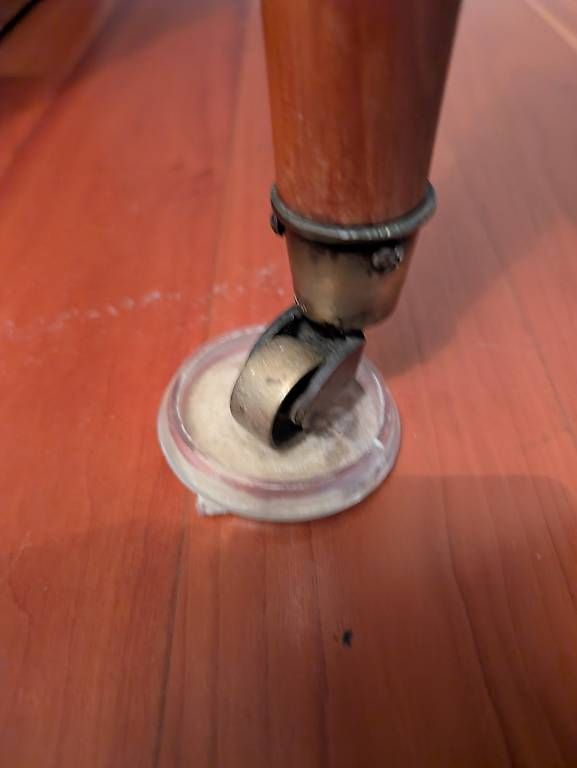 Sessel: Louis-Philippe Voltaire-Sessel mit Hocker, Kirschbaum – Gebraucht aus Zürich von McFlurry49 3