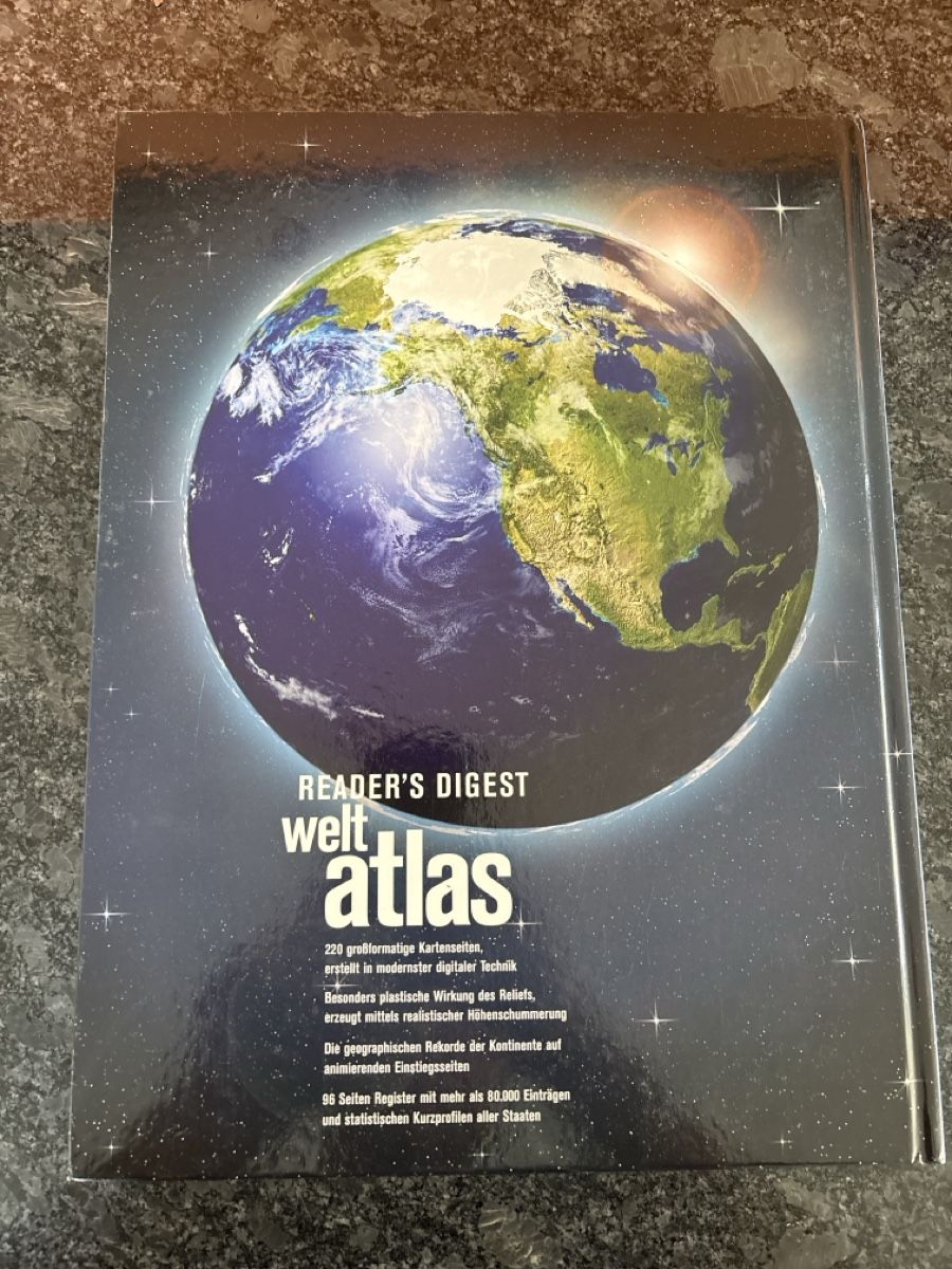 Libri: Reader's Digest Weltatlas – Usato da Schlierbach venduto da Stee09 1