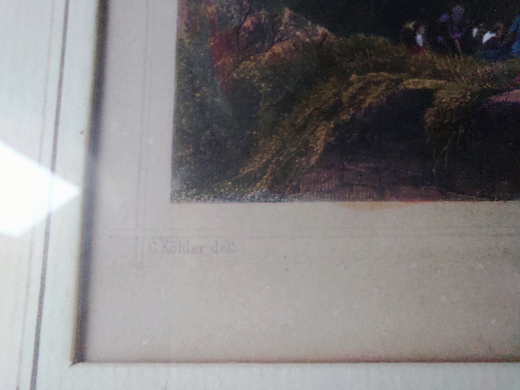 Stiche: Vintage Stichbild Tessin 33x27cm – Gebraucht aus Horgen von zur_jq85 6