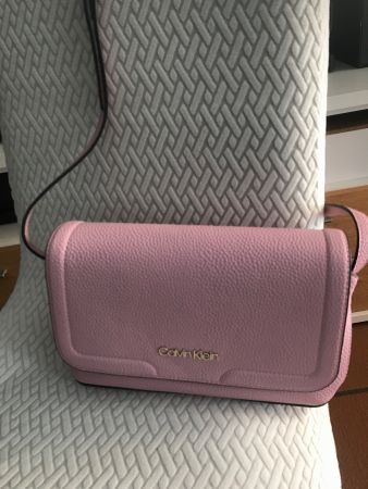 Calvin Klein Tasche rosa Leder Top Zustand