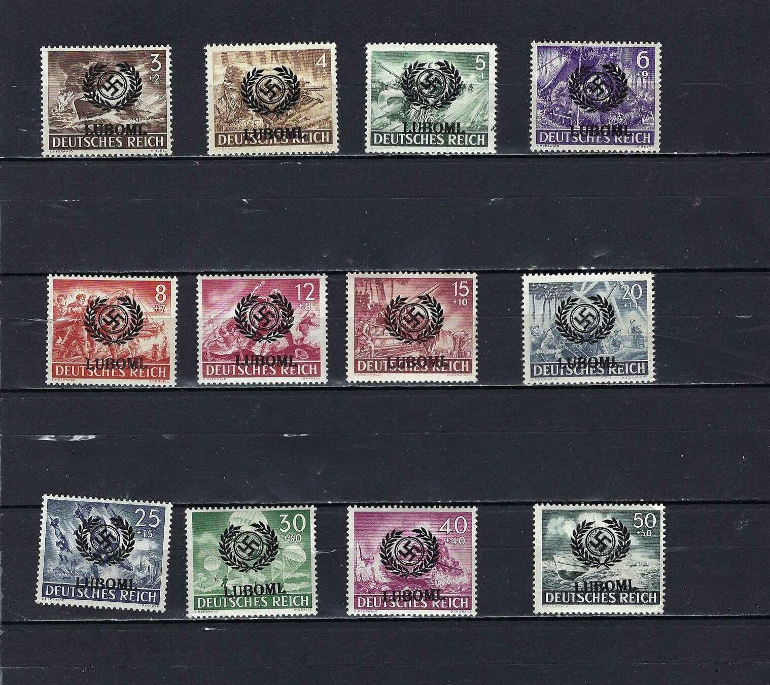 Alle Briefmarken: WKII Besetzung ** – Neu und originalverpackt aus Altstätten SG von Nandodax
