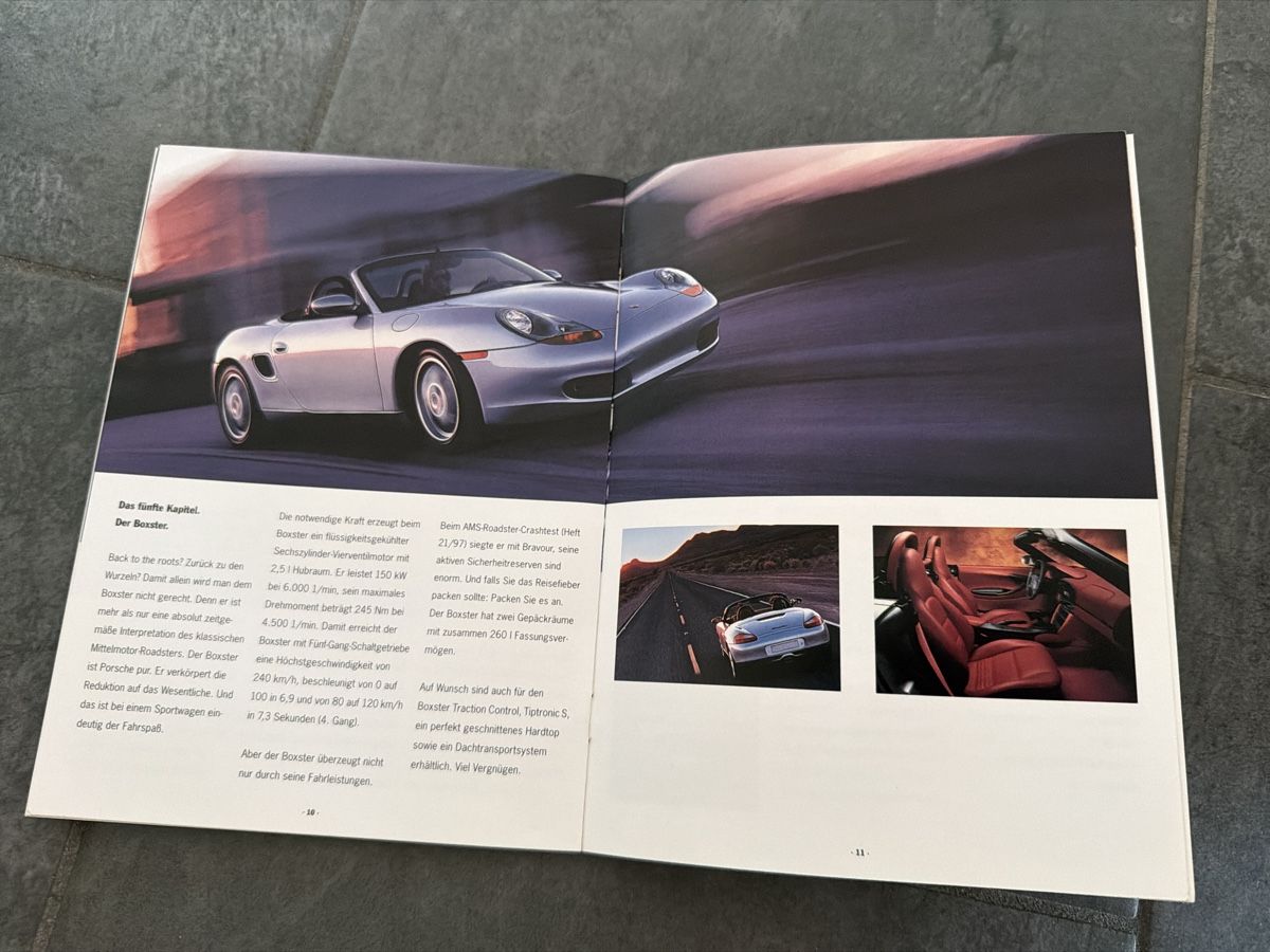 Porsche Documenti: Porsche Broschüre: Die Modelle – Usato da Wolfwil venduto da Rolex1 5