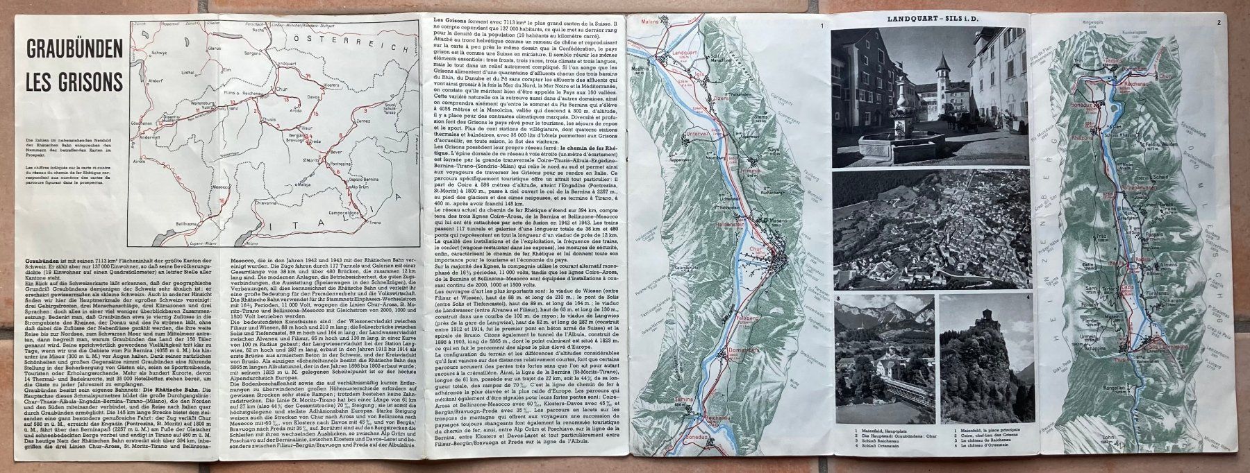 Dokumente: Mit der Rhätischen Bahn durch Graubünden-Avec le chemin de.. – Gebraucht aus Versoix von Decapod 4