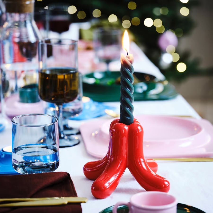 Ikea Portacandele: Ikea Gustaf Westman VINTERFINT Kerzenständer rot 11 cm – Nuovo e nell'imballaggio originale da Luzern venduto da pengmarket_gmbh 1