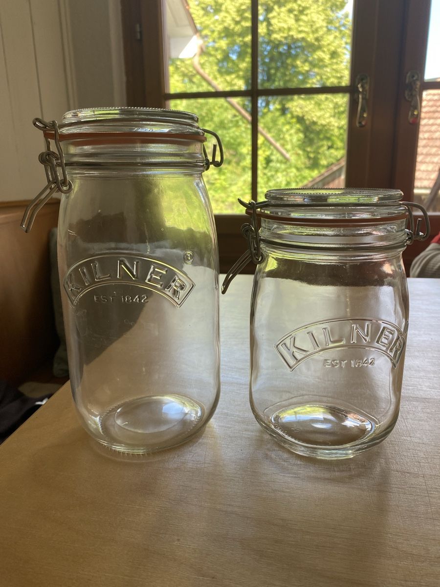 Contenitori & Simili: Kilner Einmachgläser - luftdicht, Sommer Vorr – Usato da Hittnau venduto da niciturnes