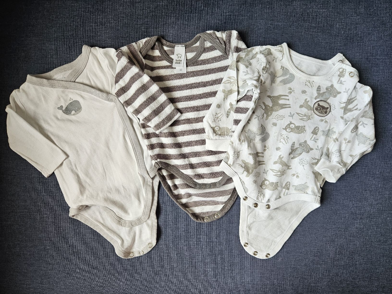 Ensembles coordonnés: Set 3x Body Gr. 62 – D'occasion à Worb par jun_fj8w
